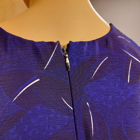 Amish Mennonite Dress Blue Handmade NO CAPE Cottagecore Old Fashioned - Picture 5 of 7